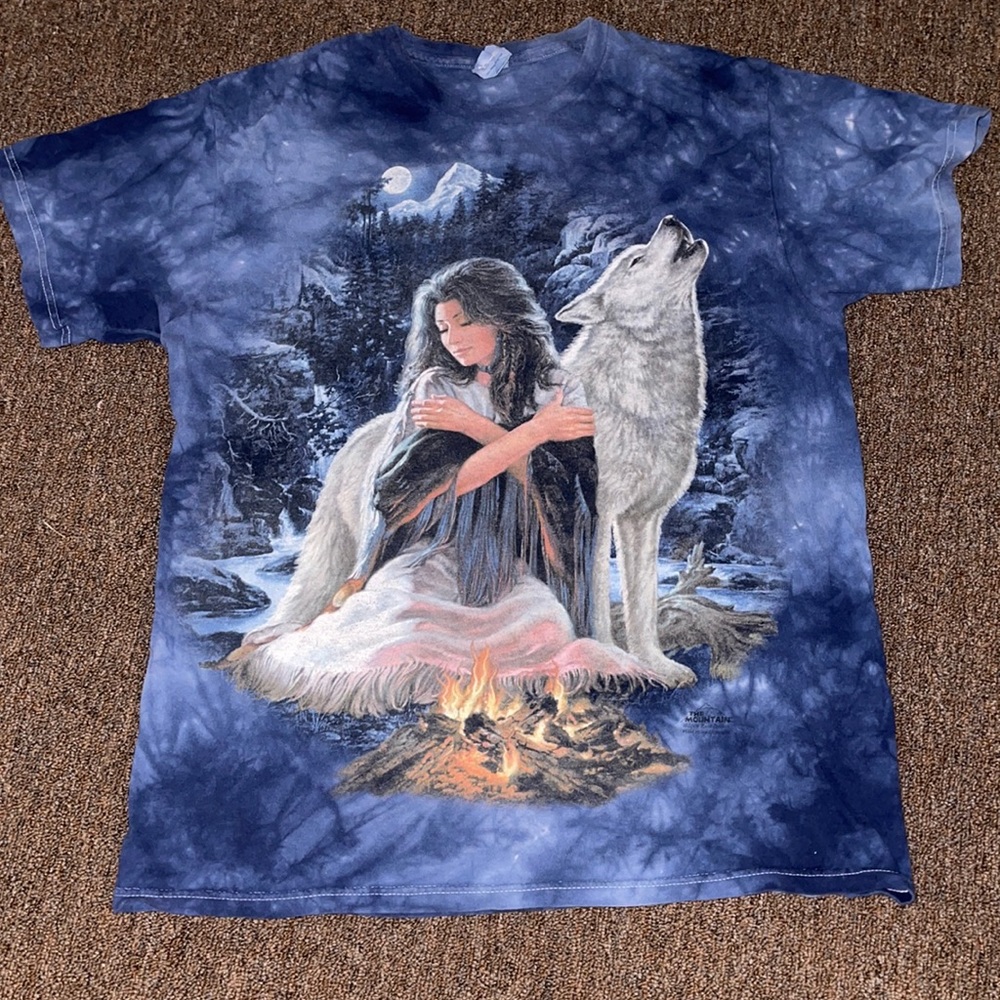 Vintage wood tee